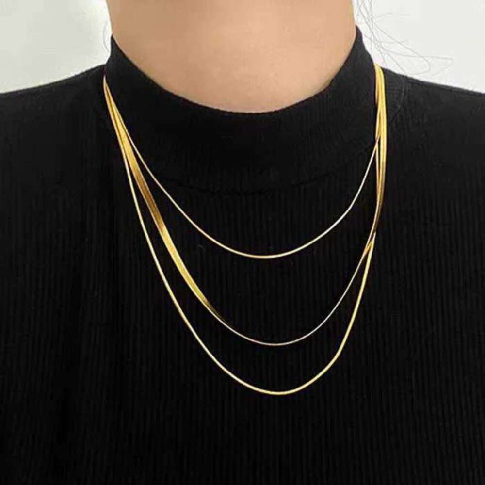 JO+CO Rio Multi Chain Necklace - Picture 3 of 3